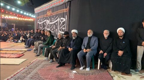 تصاویر/ مراسم سوگواری شب هشتم محرم در میاندوآب