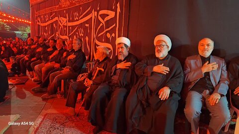 تصاویر/ مراسم سوگواری شب هشتم محرم در میاندوآب