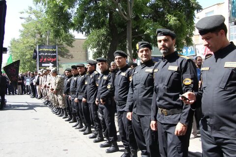 مراسم تشییع پیکر مطهر شهید هومن قیاسوند