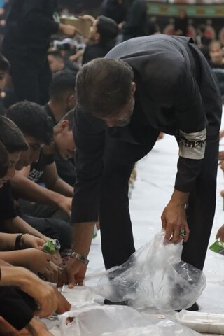 تصاویر/ مراسم سوگواری شب هشتم محرم در شاهین دژ