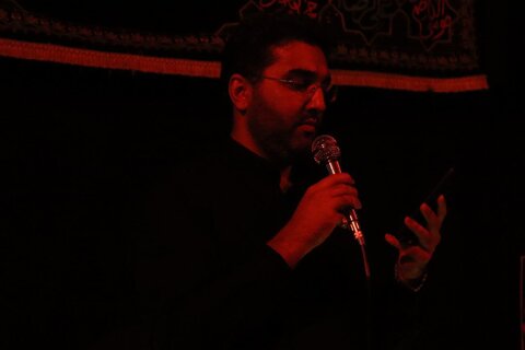 تصاویر/ مراسم سوگواری شب هشتم محرم در شاهین دژ