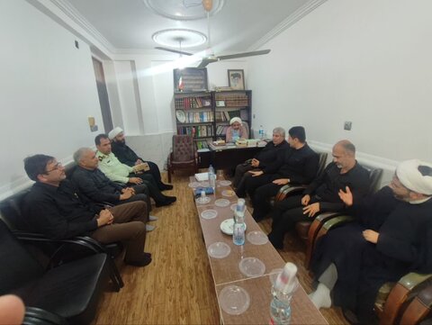 تصاویر/ نشست هماهنگی برگزاری اجتماع عاشوراییان آبپخش