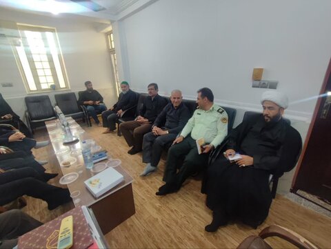 تصاویر/ نشست هماهنگی برگزاری اجتماع عاشوراییان آبپخش