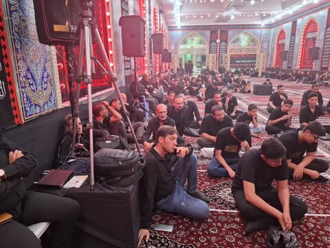 تصاویر | مراسم عزاداری دهه اول محرم در هیئت ابوالفضلی دروازده دولت کاشان