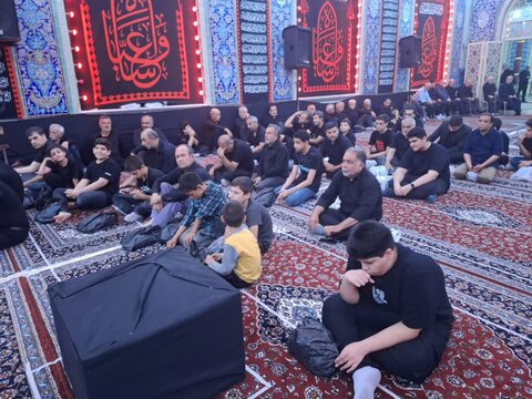 تصاویر | مراسم عزاداری دهه اول محرم در هیئت ابوالفضلی دروازده دولت کاشان