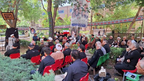 تصاویر/ مراسم عزاداری در حوزه علمیه طالبیه تبریز