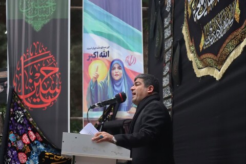 تصاویر/ اجتماع بزرگ عزاداران حسینی شهرستان اهر