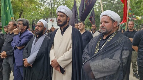 تصاویر/ اجتماع بزرگ عزاداران حسینی شهرستان اهر