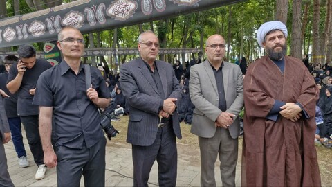 تصاویر/ اجتماع بزرگ عزاداران حسینی شهرستان اهر