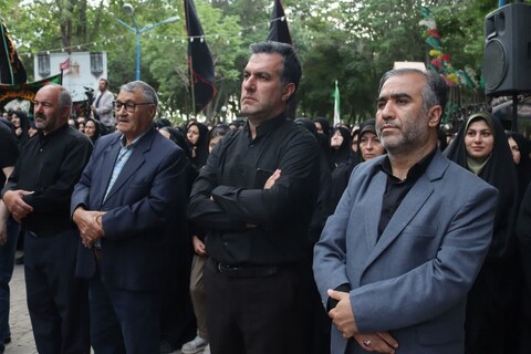 تصاویر/ اجتماع بزرگ عزاداران حسینی شهرستان اهر