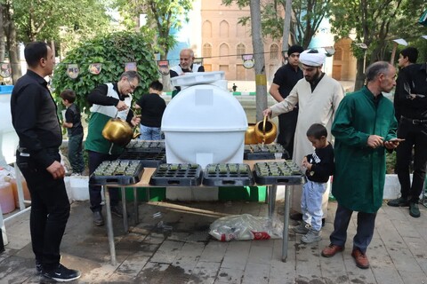 تصاویر/ اجتماع بزرگ عزاداران حسینی شهرستان اهر