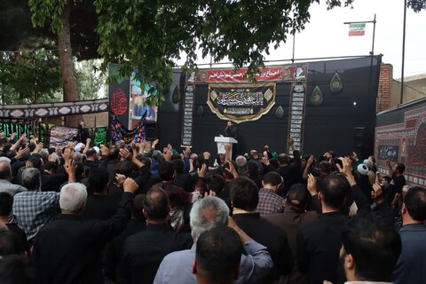تصاویر/ اجتماع بزرگ عزاداران حسینی شهرستان اهر