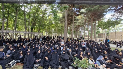 تصاویر/ اجتماع بزرگ عزاداران حسینی شهرستان اهر