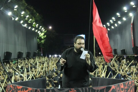 تصاویر/ حضور مدیر کل اوقاف و امور خیریه استان آذربایجان شرقی در  جمع عزاداران حسینی و شاه حسین گویان تبریز