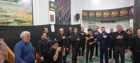 مراسم هشتمین شب محرم الحرام در مسجد حضرت ابوالفضل