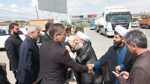 تصاویر/ برگزاری مراسم تشییع پیکر مطهر شهید رضا جباری لقمان در شهرستان اهر