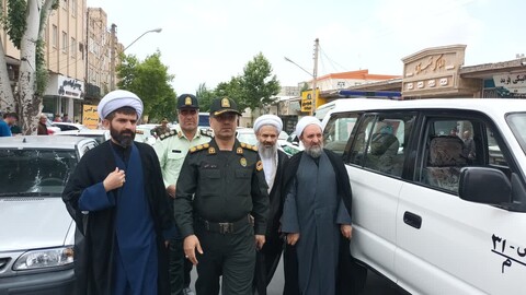 تصاویر/ برگزاری مراسم تشییع پیکر مطهر شهید رضا جباری لقمان در شهرستان اهر