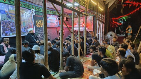 হাওড়া জেলার বাউরিয়ায় ঈমাম হুসাইন (আ.) এর শাহাদাত উপলক্ষে মজলিস অনুষ্ঠিত