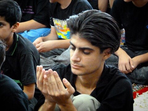 تصاویر/گردهمایی نوجوانان عاشورایی در شهرستان ابدانان