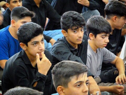 تصاویر/گردهمایی نوجوانان عاشورایی در شهرستان ابدانان