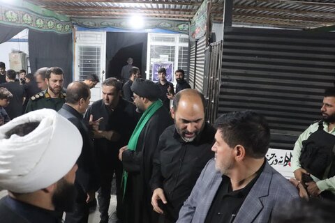 تصاویر/ سرکشی امام جمعه مهران از هیئات مذهبی