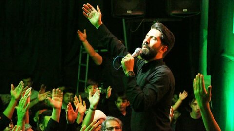 تصاویر/ برگزاری مراسم عزاداری هیئت محبان اهل بیت( ع)