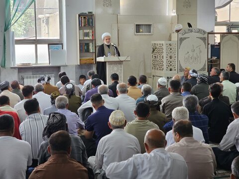 تصاویر/سخنرانی حجت‌الاسلام والمسلمین دکتر پورذهبی در نماز جمعه مریوان