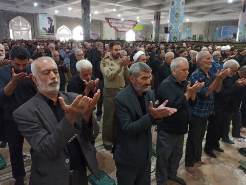 تصاویر/ نماز عبادی سیاسی جمعه کاشان