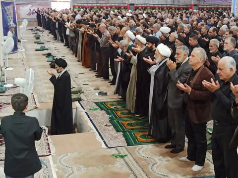 تصاویر/ نماز عبادی سیاسی جمعه کاشان