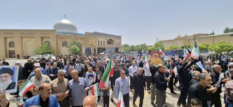 تصاویر/ راهپیمایی مردم ایلام در حمایت از مقام ولایت