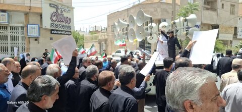 تصاویر/ راهپیمایی مردم ایلام در حمایت از مقام ولایت