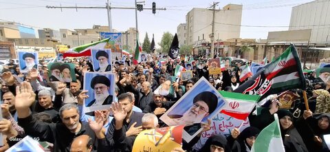 تصاویر/ راهپیمایی مردم ایلام در حمایت از مقام ولایت