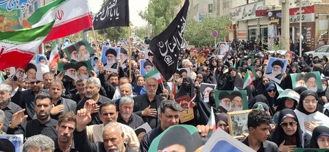 تصاویر/ راهپیمایی مردم ایلام در حمایت از مقام ولایت