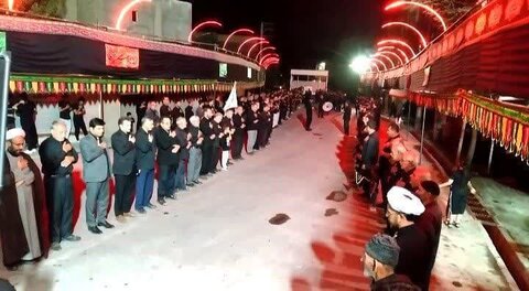 تصاویر/ عزاداری مردم شهرستان چهاربرج در نقاط مختلف این شهرستان