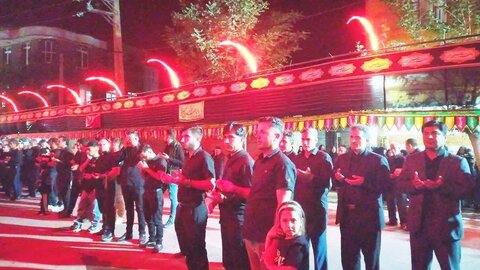 تصاویر/ عزاداری مردم شهرستان چهاربرج در نقاط مختلف این شهرستان