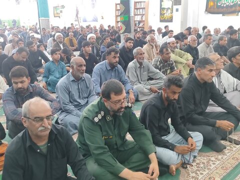 تصاویر/ اقامه نماز جمعه ریگان