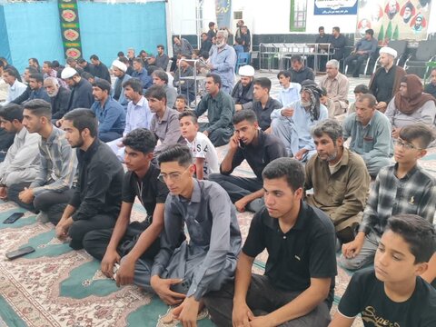 تصاویر/ اقامه نماز جمعه ریگان