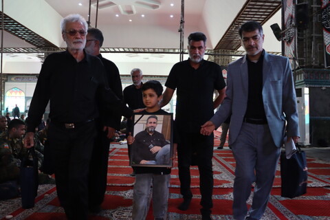 آیین بزرگداشت و تجلیل از خانواده های شهدای سرافراز خوزستان در تجاوز رژیم صهیونیستی