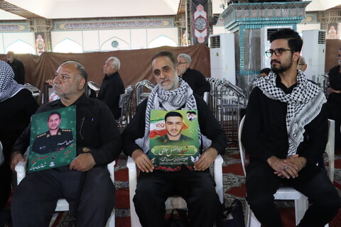 آیین بزرگداشت و تجلیل از خانواده های شهدای سرافراز خوزستان در تجاوز رژیم صهیونیستی