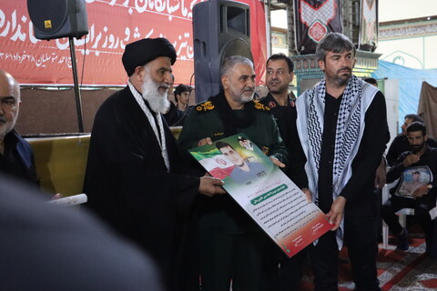 آیین بزرگداشت و تجلیل از خانواده های شهدای سرافراز خوزستان در تجاوز رژیم صهیونیستی