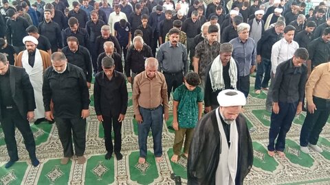 تصاویر/ اقامه نماز جمعه عنبرآباد