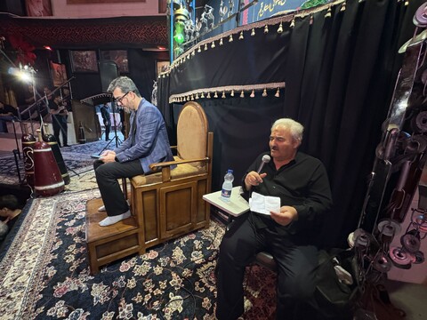 تصاویر / مراسم عزاداری دهه اول ماه محرم در هیئت ورزش های زورخانه ای و کشتی پهلوانی استان قم