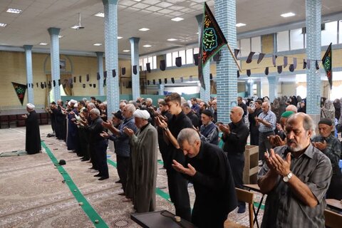 تصاویر/ آیین عبادی سیاسی نماز جمعه نوشین شهر