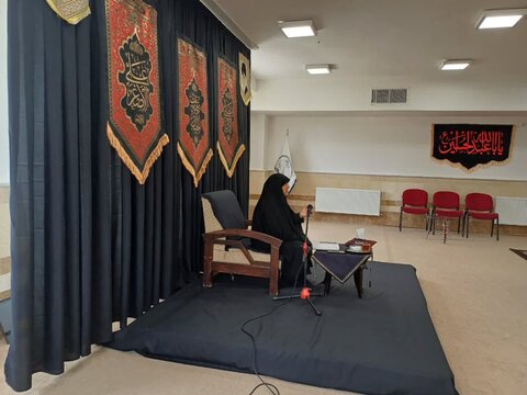 تصاویر/ عزاداری دهه اول محرم در مدرسه علمیه زینب کبری (س) ارومیه