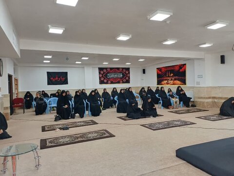 تصاویر/ عزاداری دهه اول محرم در مدرسه علمیه زینب کبری (س) ارومیه