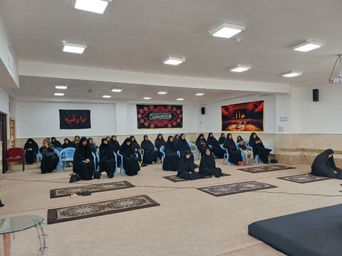 تصاویر/ عزاداری دهه اول محرم در مدرسه علمیه زینب کبری (س) ارومیه