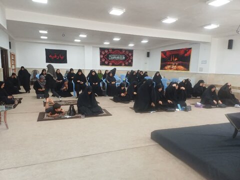 تصاویر/ عزاداری دهه اول محرم در مدرسه علمیه زینب کبری (س) ارومیه