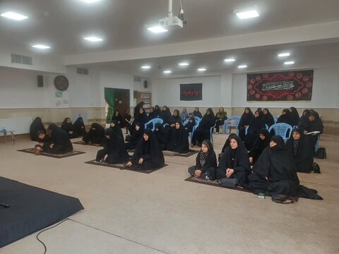 تصاویر/ عزاداری دهه اول محرم در مدرسه علمیه زینب کبری (س) ارومیه