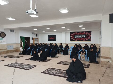 تصاویر/ عزاداری دهه اول محرم در مدرسه علمیه زینب کبری (س) ارومیه