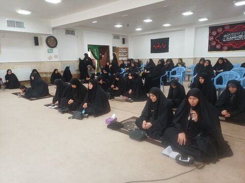 تصاویر/ عزاداری دهه اول محرم در مدرسه علمیه زینب کبری (س) ارومیه